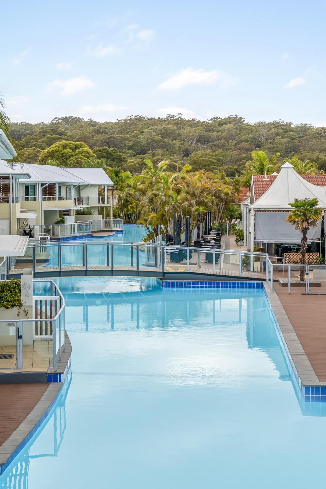 Oaks Port Stephens Pacific Blue Resort Salamander Bay Exterior foto